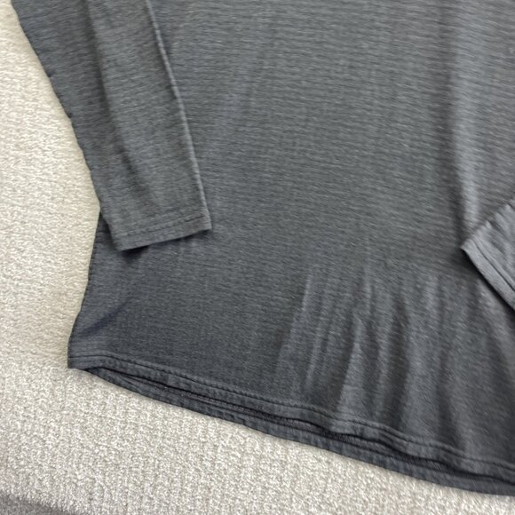 MEC Waffle Grid Base Layer Fleece Sweater Mens L Pullover Wicking Thermal Hiking - Picture 6 of 14